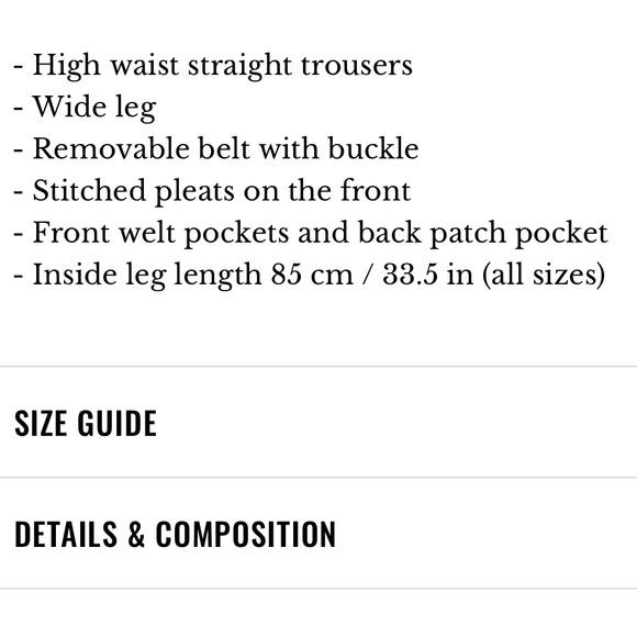 Sezane Lukas 34 NWT - Picture 2 of 6